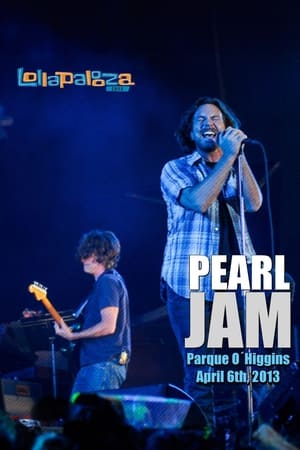 Poster Pearl Jam: Lollapalooza Chile 2013 (2013)