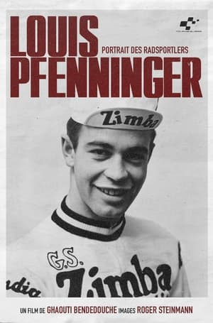 Poster Portrait des Radsportlers, Louis Pfenninger 1983
