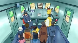Pokémon Season 12 :Episode 26  Denryu Train! Enter Handsome!!