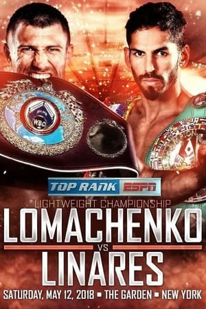 Poster Vasyl Lomachenko vs. Jorge Linares (2018)