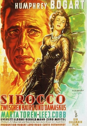 Poster Sirocco – Zwischen Kairo und Damaskus 1951
