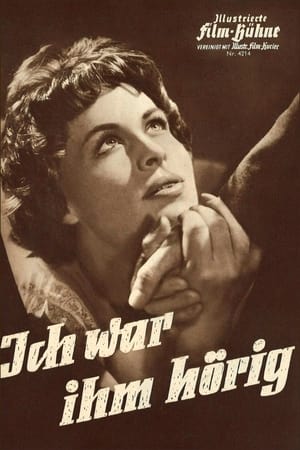 Poster Ich war ihm hörig (1958)