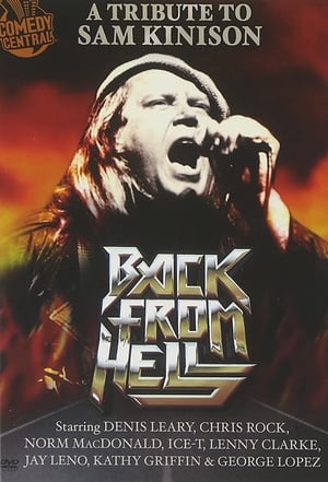 Poster Back From Hell: A Tribute to Sam Kinison 2010
