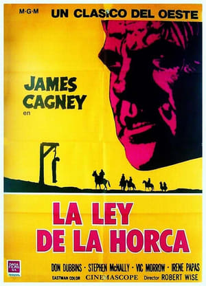 Poster La ley de la horca 1956