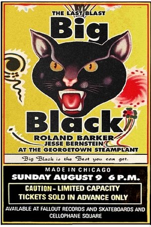 Poster Big Black - The Last Blast 1987