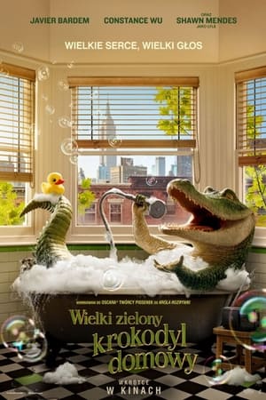 Poster Wielki zielony krokodyl domowy 2022