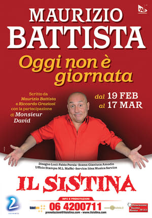 Poster Oggi non è giornata (2013)