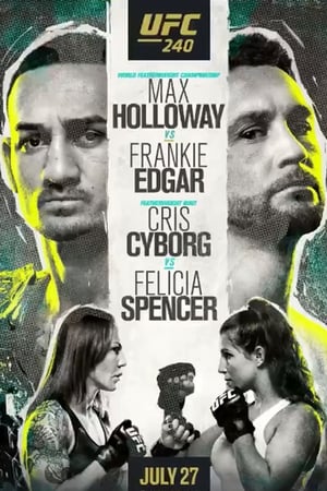 Poster UFC 240: Holloway vs. Edgar (2019)