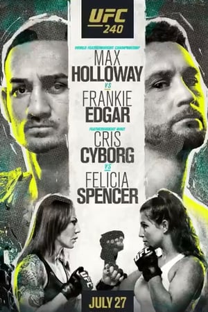 Poster UFC 240: Holloway vs. Edgar 2019