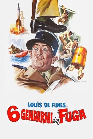 Poster 6 Gendarmi in fuga 1970