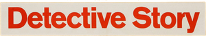 Detective Story