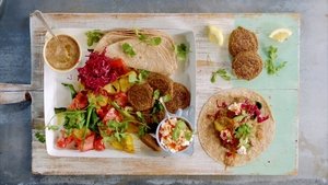 Jamie's 15-Minute Meals Falafel Wraps and Spiced Chicken Lentils