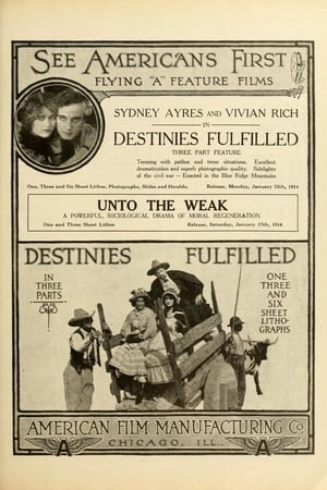 Poster Destinies Fulfilled (1914)
