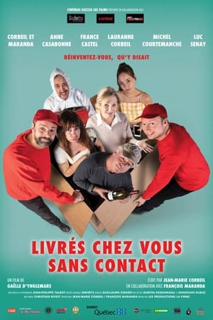 Poster Livrés chez vous sans contact (2021)