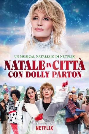 Poster Natale in città con Dolly Parton 2020