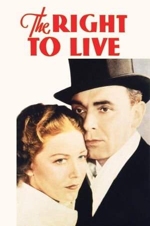Poster The Right to Live (1935)