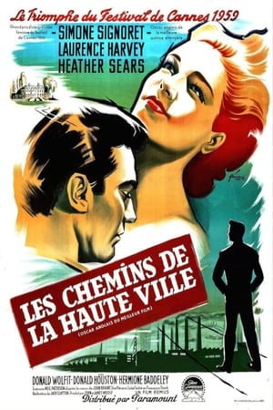 Poster Les chemins de la haute ville 1959