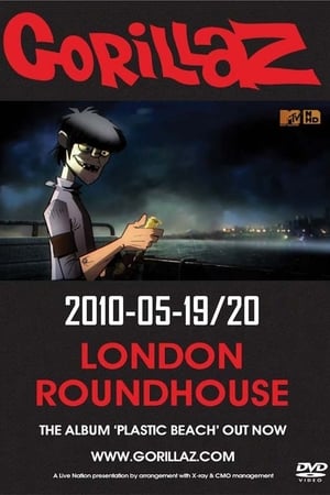 Poster Gorillaz | Live at Roundhouse in London (2010)