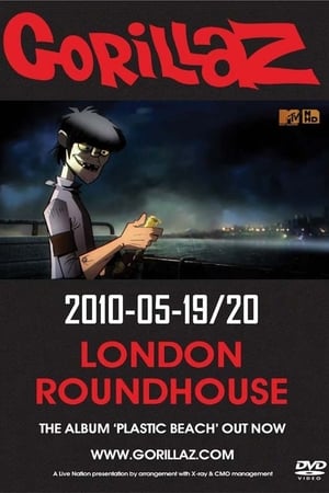 Poster Gorillaz | Live at Roundhouse in London 2010