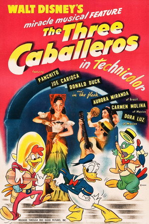 Постер мультфильма «Три кабальеро (1944)» — (22 из 51)