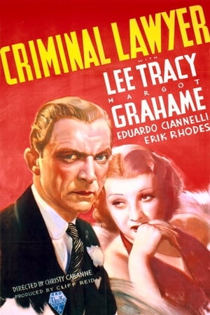 Poster Criminal Lawyer (1937)
