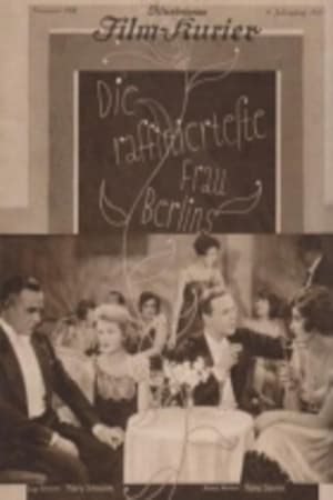 Poster Die raffinierteste Frau Berlins (1927)