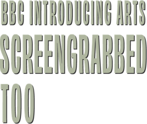 Screengrabbed Too: BBC Introducing Arts — Logos 1