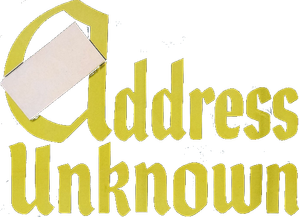 Address Unknown — Logos 1