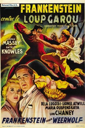 Poster Frankenstein rencontre le loup-garou 1943