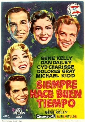 Poster Siempre hace buen tiempo 1955