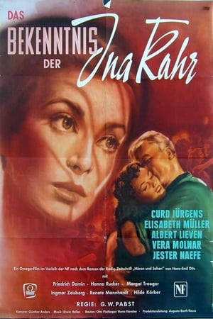 Poster The Confession of Ina Kahr 1954
