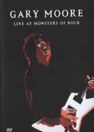 Gary Moore: Live at the Monsters of Rock poster