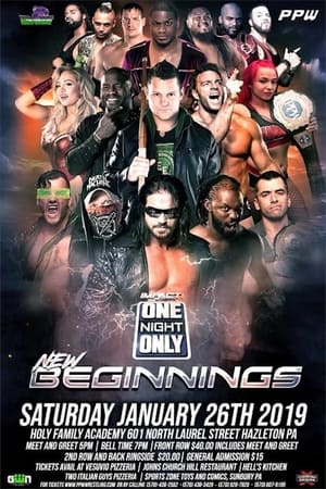 Poster IMPACT Wrestling: One Night Only: New Beginnings (2019)