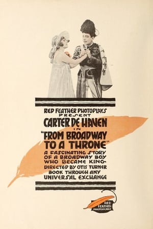 Poster From Broadway to a Throne (1916)