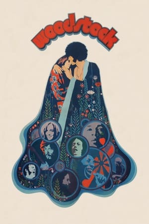 Poster Woodstock - tre dage der forandrede en generation 1970