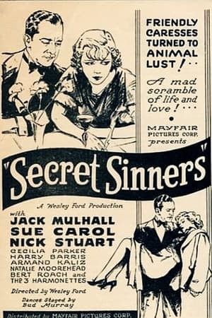 Poster Secret Sinners (1933)