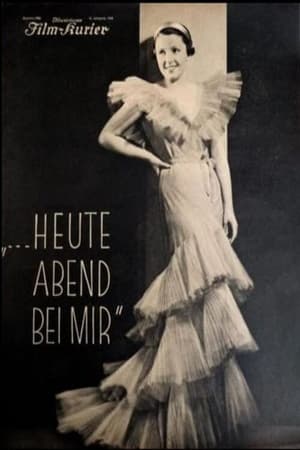 Poster …heute abend bei mir 1934