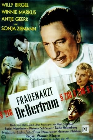 Poster Frauenarzt Dr. Bertram 1957
