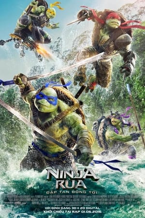 Poster Ninja Rùa: Đập Tan Bóng Tối 2016