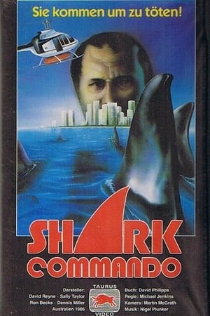 Poster Shark Commando 1986