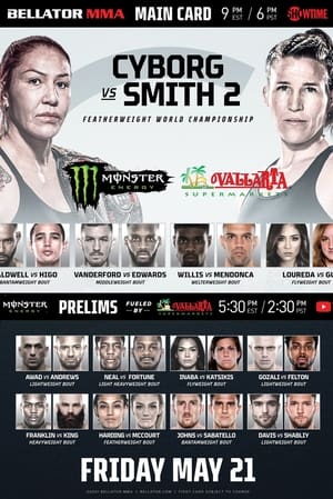 Poster Bellator 259: Cyborg vs. Smith 2 2021