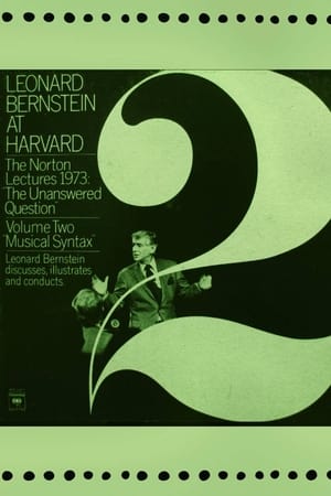 Poster The Unanswered Question II : Musical Syntax (1976)