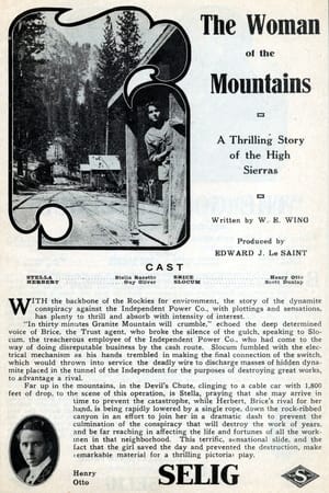 Poster The Woman of the Mountains (1913)