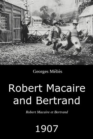 Robert Macaire and Bertrand poster