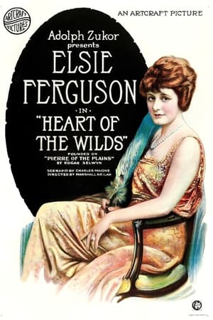 Poster Heart of the Wilds (1918)