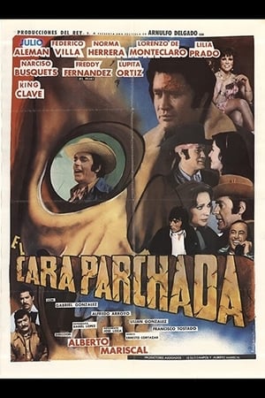 El cara parchada poster