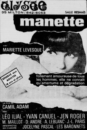 Poster Manette ou les dieux de carton (1967)