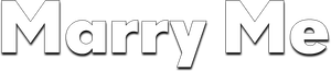 Marry Me — Logos 2