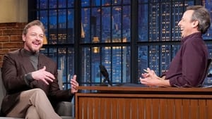 Late Night with Seth Meyers James McAvoy, Rachel Dratch