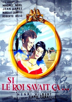 Poster Si le roi savait ça 1958